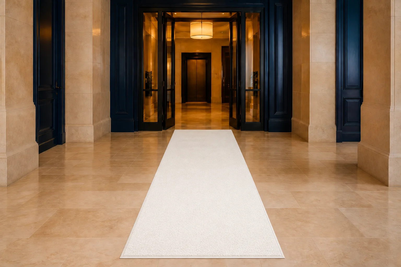 White Carpet Runners rental equipment